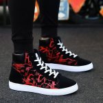 Baskets-montantes-homme-a-motifs-graphiques-abstraits-style-streetwear-picture-3
