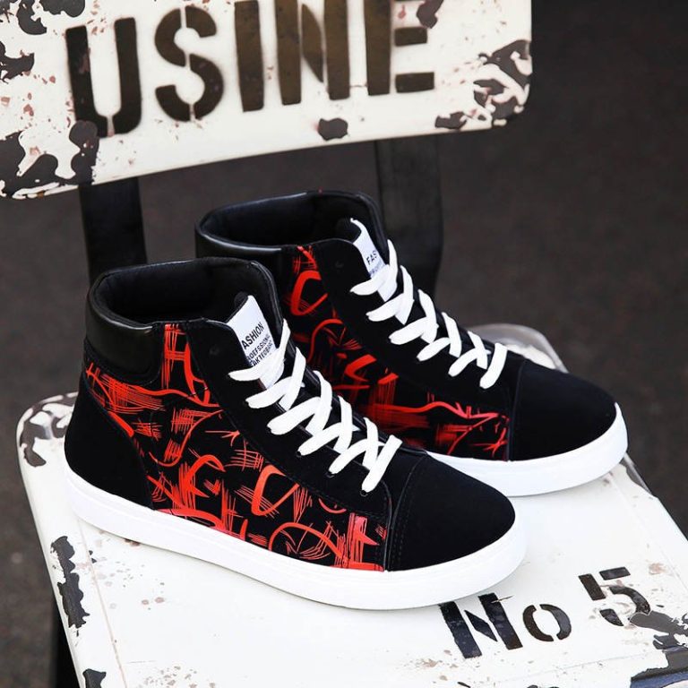 Baskets-montantes-homme-a-motifs-graphiques-abstraits-style-streetwear-picture-8