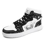 Baskets-montantes-streetwear-a-motif-de-carpe-et-vagues-picture-4