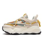 Baskets-streetwear-a-semelle-epaisse-avec-lacets-multicolores-entrecroises-et-tirette-decorative-picture-5