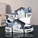 Baskets-streetwear-de-skateboard-a-motifs-paisley-et-semelle-graphique-picture-2