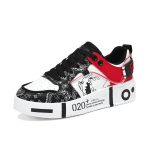Baskets-streetwear-de-skateboard-a-motifs-paisley-et-semelle-graphique-picture-6
