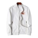 Blouson-aviateur-a-broderie-de-dragon-et-flammes-dorees-au-dos-avec-col-montant-picture-4