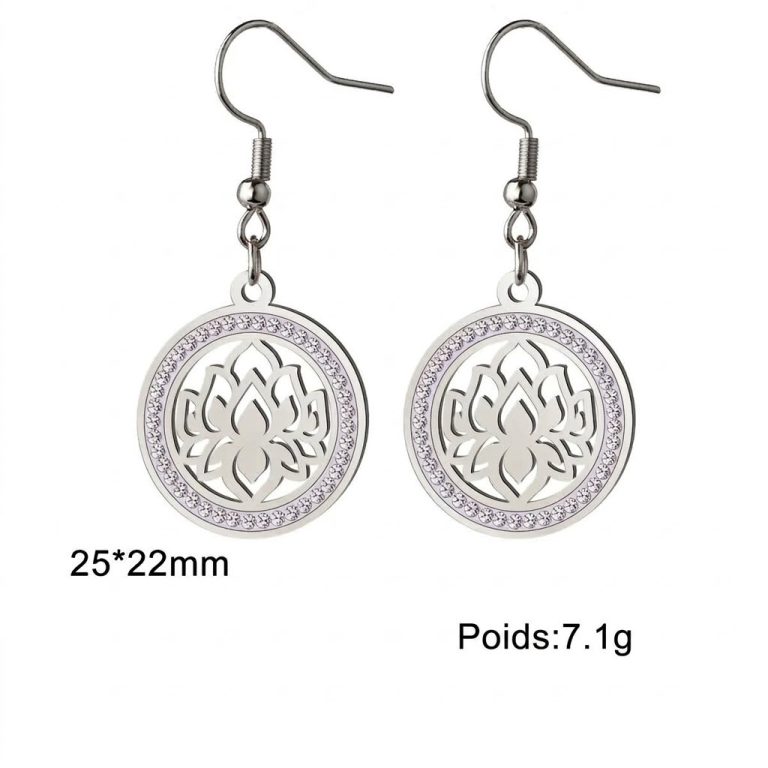 Boucles-doreilles-fleurs-de-lotus-ajourees-en-medaillon-avec-zircons-scintillant-technique-7988