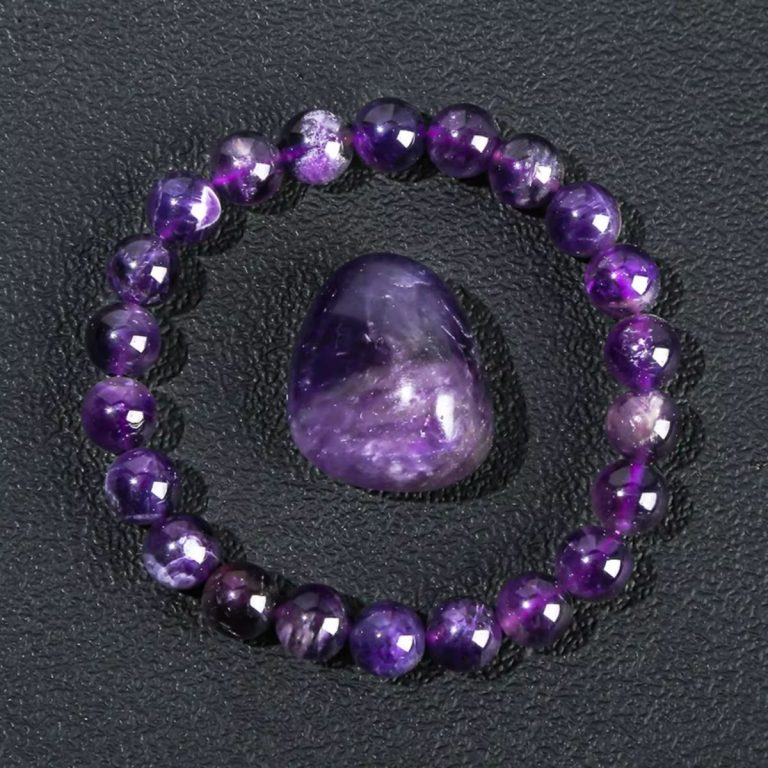 Bracelet-en-pierres-naturelles-avec-vertus-energetiques-et-perles-polies-lisses-picture-3
