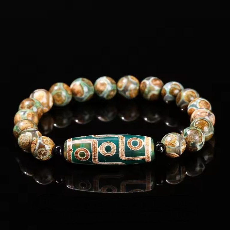 Bracelet-porte-bonheur-tibetain-en-pierres-naturelles-avec-perle-cylindrique-aux-picture-6
