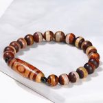 Bracelet-porte-bonheur-tibetain-en-pierres-naturelles-avec-perle-cylindrique-aux-picture-9