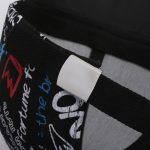 Casquette de baseball homme à motifs graffiti street art multicolores avec visière courbée