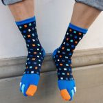 Chaussettes-a-cinq-doigts-en-coton-a-motifs-de-carres-multicolores-et-orteils-en-picture-3