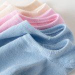 Chaussettes basses invisibles à cinq orteils pour femme en coton multicolore lot de 5 paires