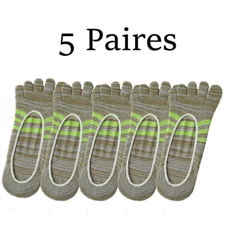 Chaussettes-invisibles-a-cinq-doigts-en-coton-chine-a-rayures-colorees-lot-de-5-paires-picture-12