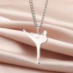 Collier-arts-martiaux-avec-pendentif-coup-de-pied-lateral-en-acier-inoxydable-aj-picture-4
