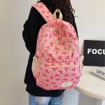 Ensemble-de-sacs-a-motif-nuds-repetitifs-avec-sac-a-dos-multipoches-et-pochette-picture-2