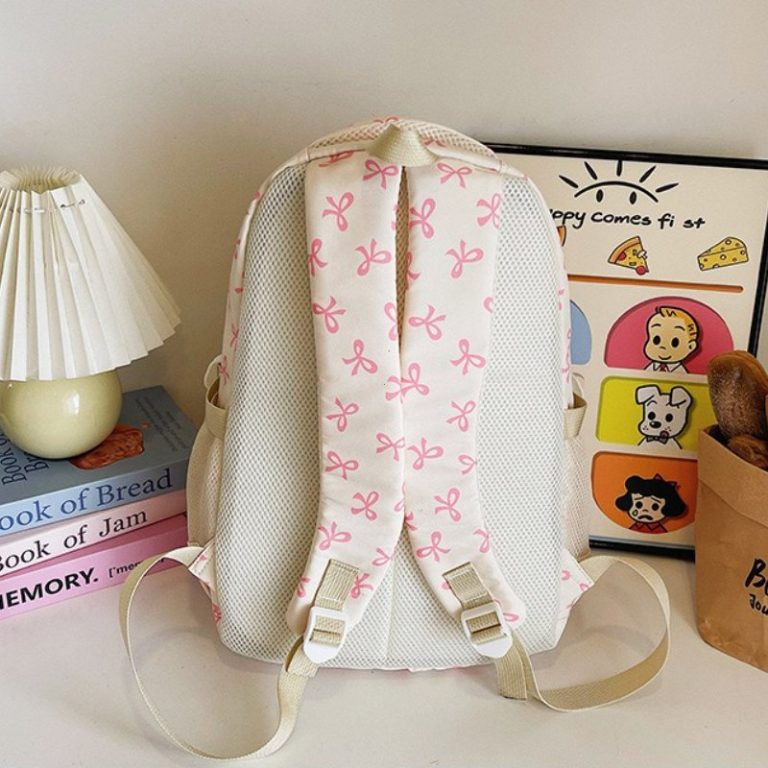 Ensemble-de-sacs-a-motif-nuds-repetitifs-avec-sac-a-dos-multipoches-et-pochette-picture-3