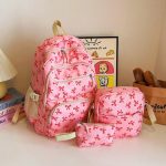 Ensemble-de-sacs-a-motif-nuds-repetitifs-avec-sac-a-dos-multipoches-et-pochette-picture-4