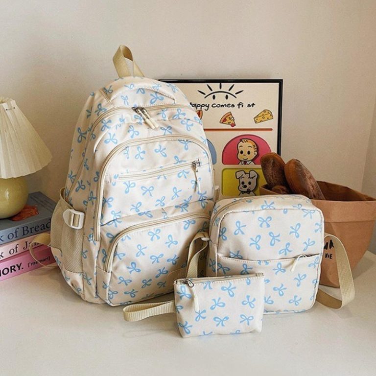 Ensemble-de-sacs-a-motif-nuds-repetitifs-avec-sac-a-dos-multipoches-et-pochette-picture-6