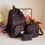 Ensemble-de-sacs-a-motif-nuds-repetitifs-avec-sac-a-dos-multipoches-et-pochette-picture-8