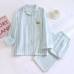 Ensemble-pyjama-femme-coton-a-rayures-ou-petites-fleurs-picture-10