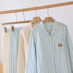 Ensemble-pyjama-femme-coton-a-rayures-ou-petites-fleurs-picture-12