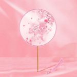 Eventail-japonais-uchiwa-en-soie-a-motifs-floraux-et-paysage-sur-manche-en-bambo-picture-6