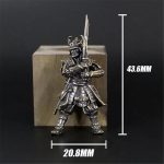 Figurine-samourai-en-bronze-patine-avec-armure-complete-picture-5
