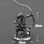 Figurine-samourai-miniature-en-metal-avec-armure-traditionnelle-japonaise-picture-6