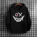 Graphic-streetwear-hoodie-a-capuche-avec-motif-de-visage-aux-yeux-asymetriques-e-picture-1