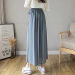 Jupe-culotte-plissee-longue-a-jambes-larges-et-ruban-a-nouer-picture-3