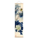 Kakemono-pivoines-et-oiseaux-en-style-traditionnel-asiatique-picture-5