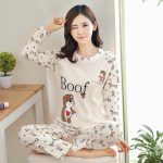 Kawaii-pyjama-set-ample-et-confortable-a-motifs-dours-chat-lapin-et-panda-picture-3