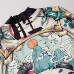 Kimono-imprime-panda-ou-pantalon-sarouel-assorti-en-tissu-leger-picture-2