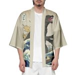 Kimono-japonais-court-style-cardigan-a-illustration-inspiree-des-estampes-japonaises-picture-2