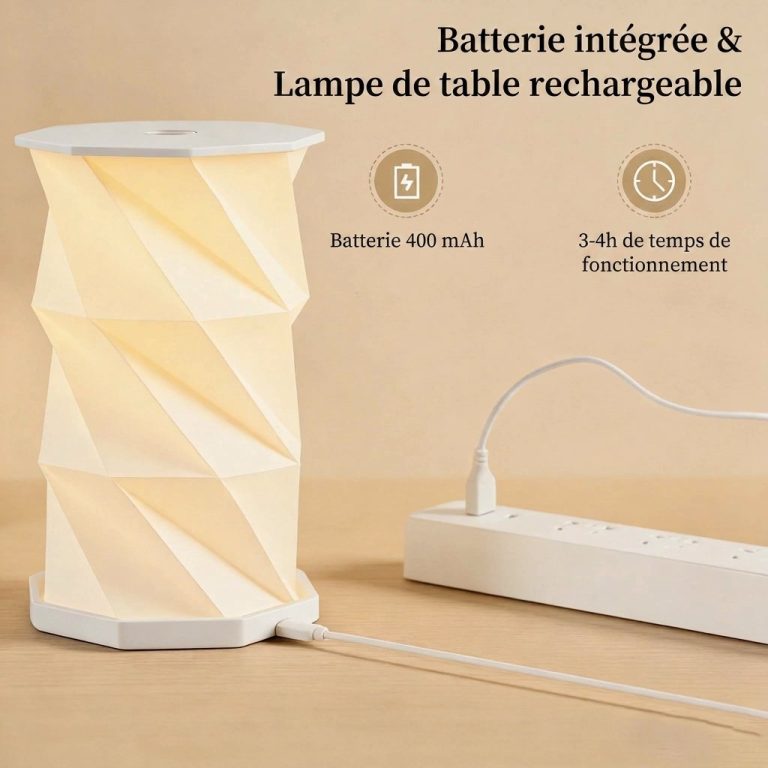 Lampe-de-table-origami-rechargeable-a-structure-helicoidale-pliable-avec-eclaira-picture-1-2