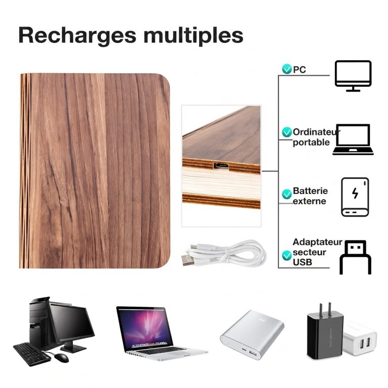 Lampe-livre-rechargeable-en-papier-kraft-et-bois-derable-a-ouverture-360-degres-picture-1-4