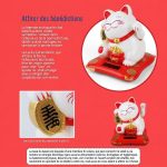 Maneki-neko-blanc-decoratif-a-mecanisme-solaire-avec-collier-et-sac-porte-bonheu-picture-1-2