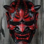 Masque-japonais-oni-en-latex-aux-motifs-en-relief-pour-cosplay-et-Halloween-picture-1