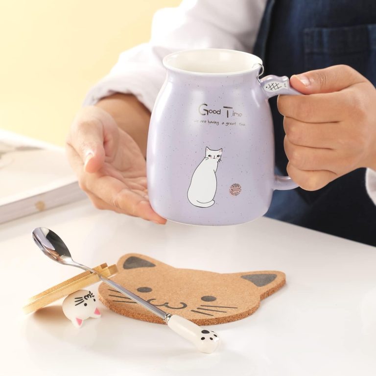 Mug-kawaii-chat-avec-couvercle-en-bambou-et-cuillere-patte-de-chat-picture-2