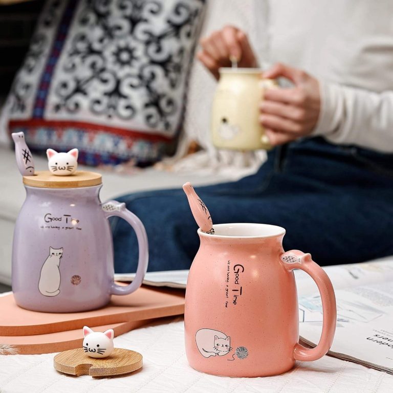 Mug-kawaii-chat-avec-couvercle-en-bambou-et-cuillere-patte-de-chat-picture-3