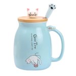 Mug-kawaii-chat-avec-couvercle-en-bambou-et-cuillere-patte-de-chat-picture-5