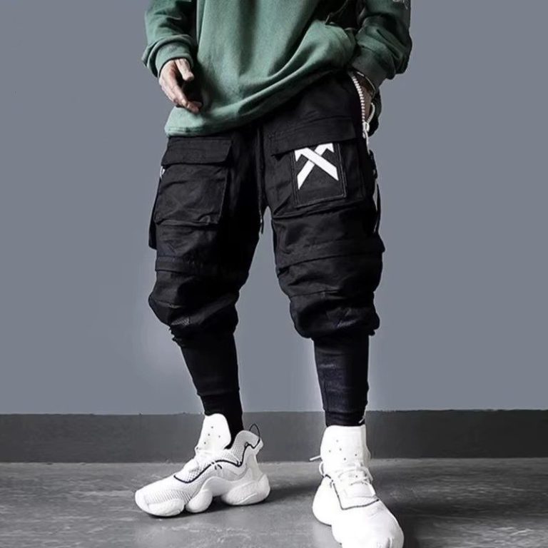 Pantalon-cargo-homme-large-a-coupe-ample-et-style-streetwear-japonais-picture-1