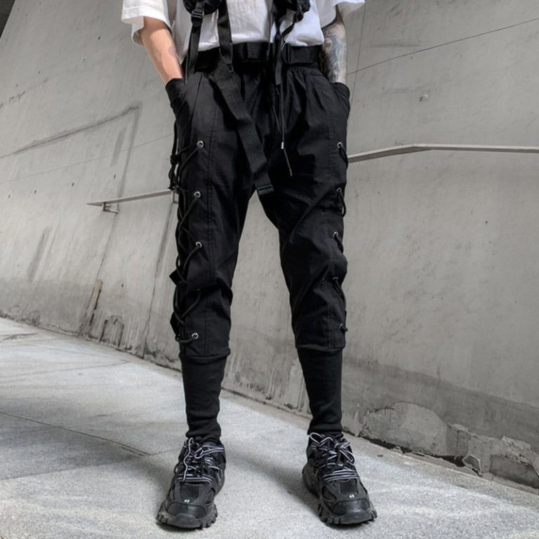 Pantalon-cargo-homme-slim-avec-poches-multiples-streetwear-picture-2