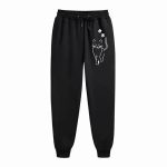 Pantalon-de-jogging-droit-en-molleton-a-motif-de-chat-picture-2