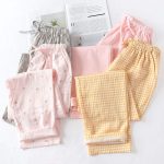 Pantalon-de-pyjama-femme-en-coton-a-carreaux-ou-motifs-au-choix-picture-1