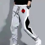 Pantalon-de-survetement-gris-ou-noir-avec-motif-Bushido-picture-2