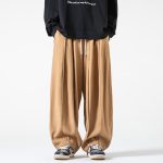 Pantalon-parachute-homme-oversize-a-plis-avec-jambes-larges-et-taille-elastique-picture-7