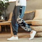 Pantalon-sarouel-homme-grande-taille-a-motif-de-dragon-oriental-picture-3