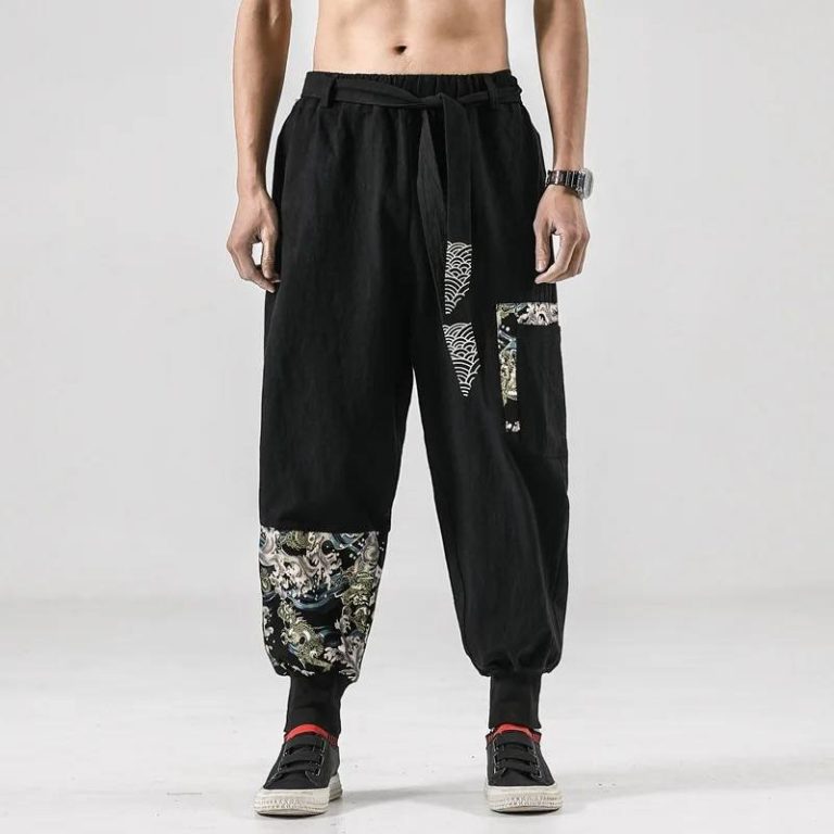Pantalon-streetwear-japonais-a-motifs-de-dragons-et-vagues-picture-3
