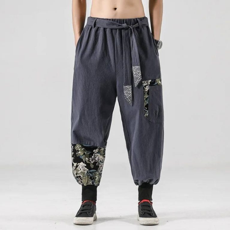 Pantalon-streetwear-japonais-a-motifs-de-dragons-et-vagues-picture-4