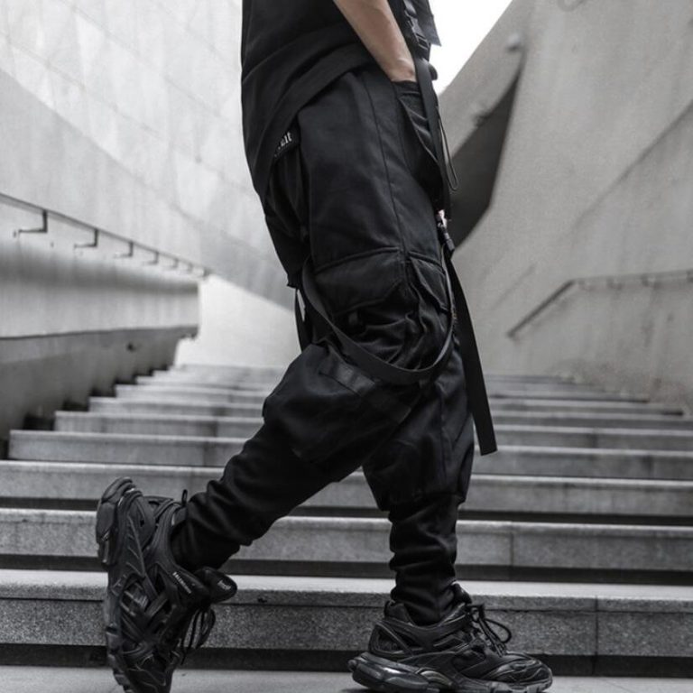 Pantalon-utilitaire-en-coton-a-coupe-droite-avec-poches-cargo-et-sangles-ajustab-picture-6
