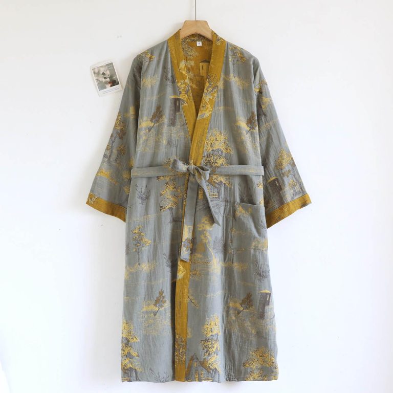 Peignoir-kimono-femme-coton-a-motifs-de-paysages-japonais-picture-7